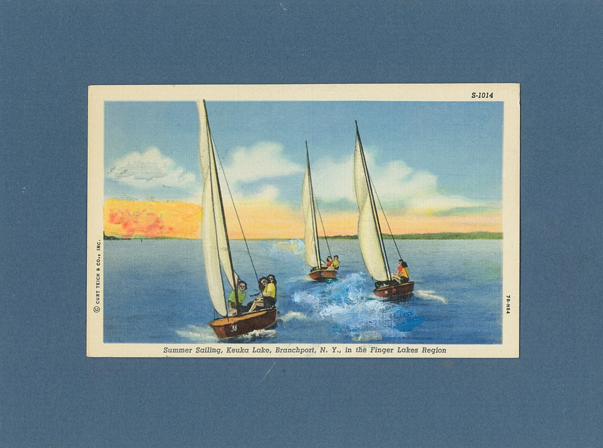 Vintage Postcard Canvas Prints - Choose your size and design