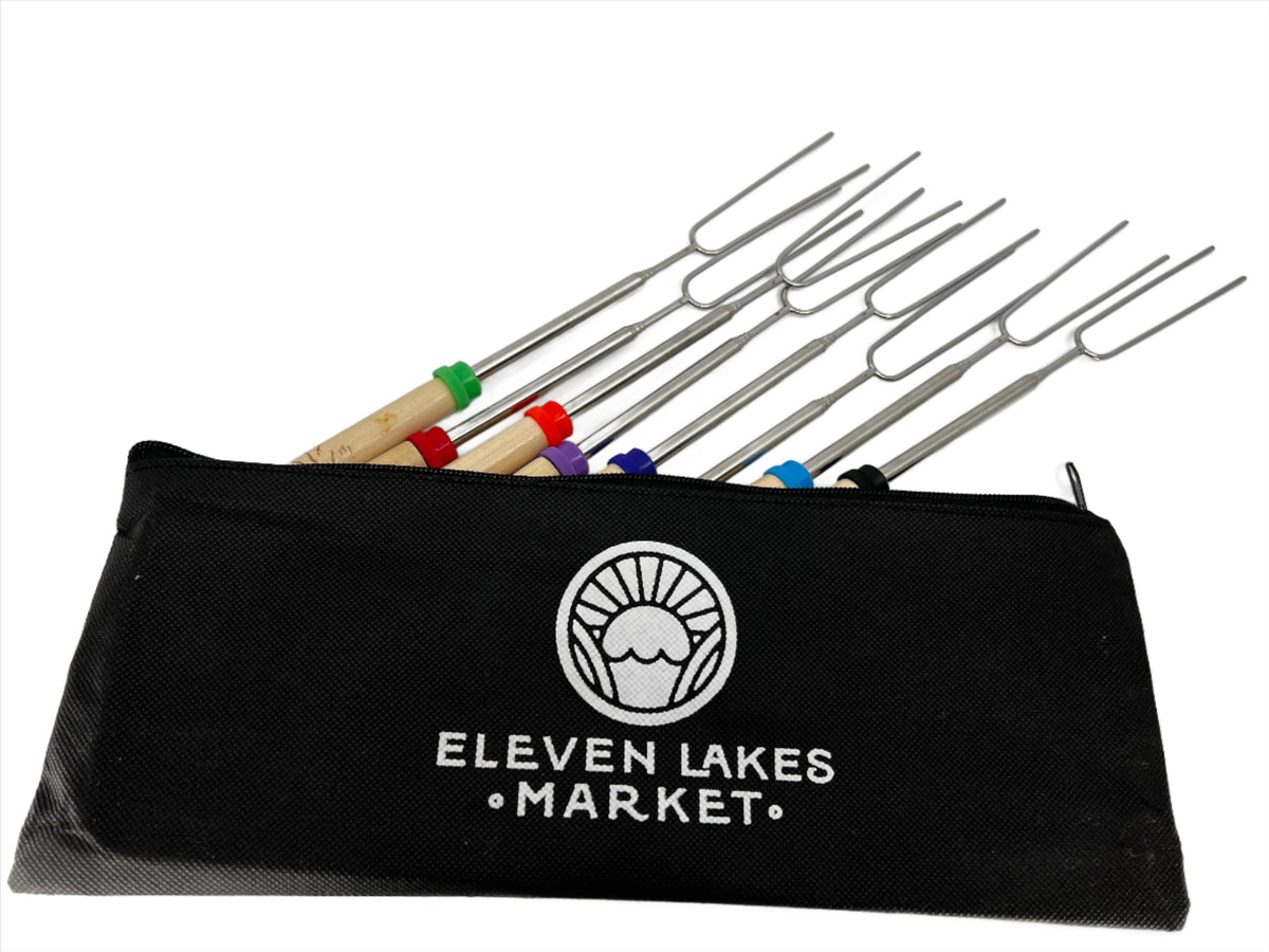 Finger Lakes Roasting Sticks - set of 8