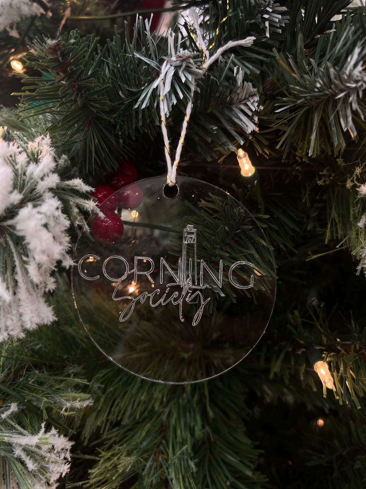 Corning Society Ornament/Suncatcher