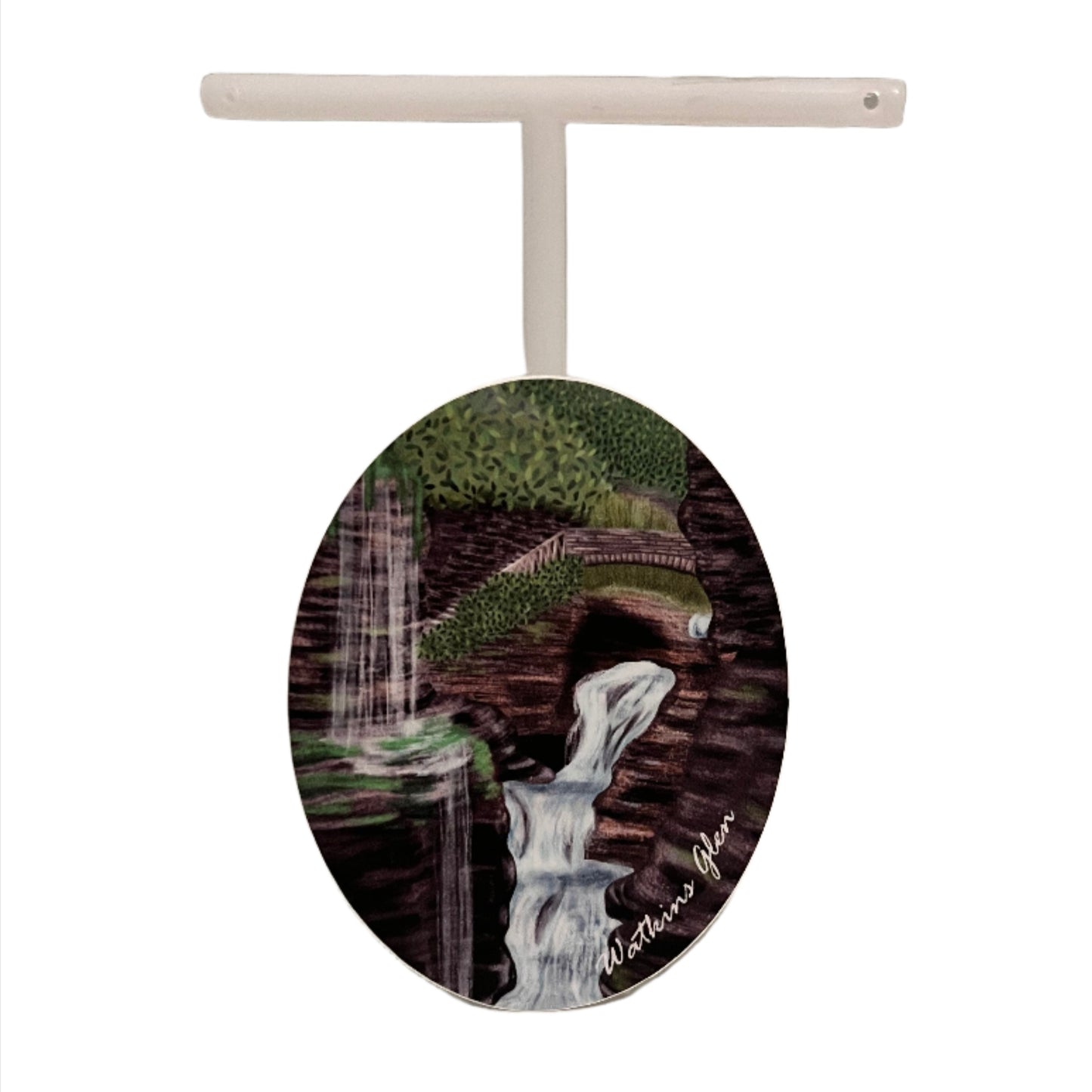 Watkins Glen Waterfall Sticker or Magnet