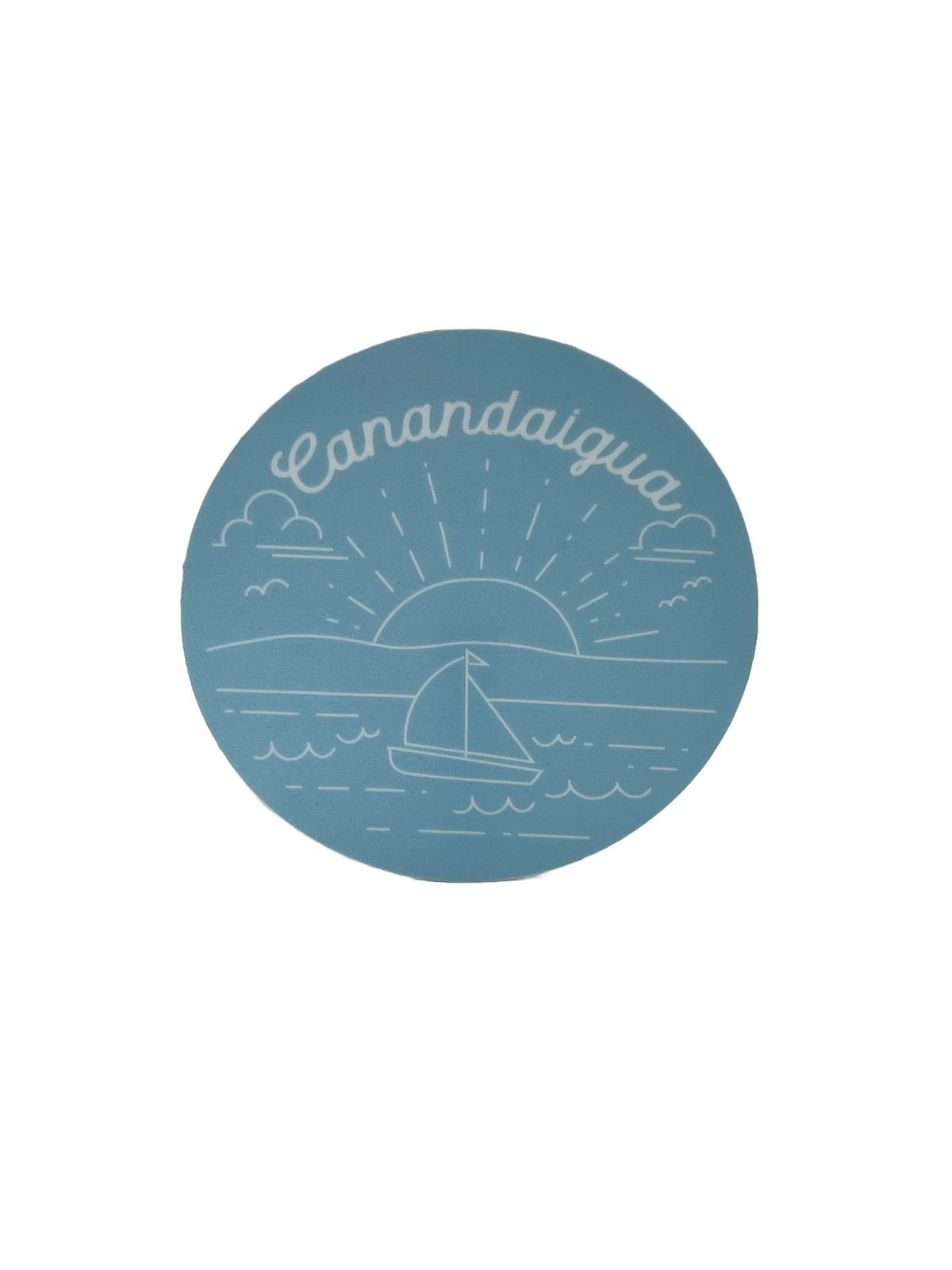 Canandaigua Lake Monoline Sticker