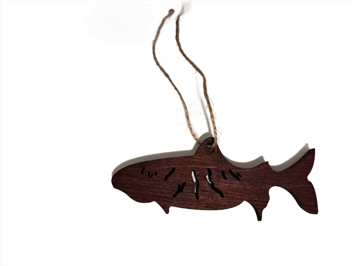 Finger Lakes Fish Ornament