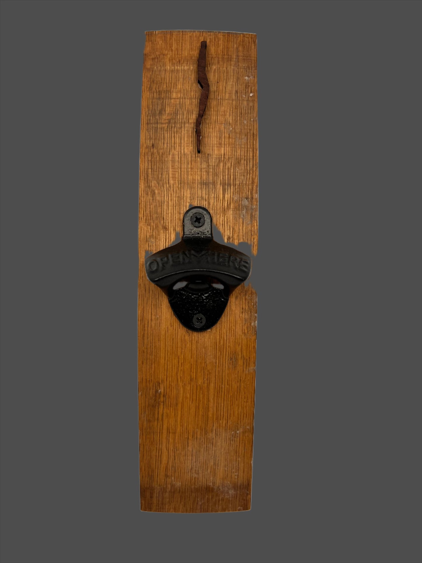 Seneca Lake barrel stave bottle opener