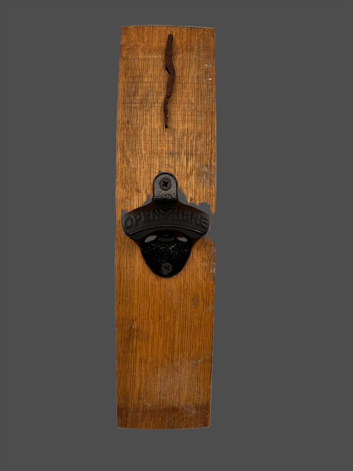 Seneca Lake barrel stave bottle opener