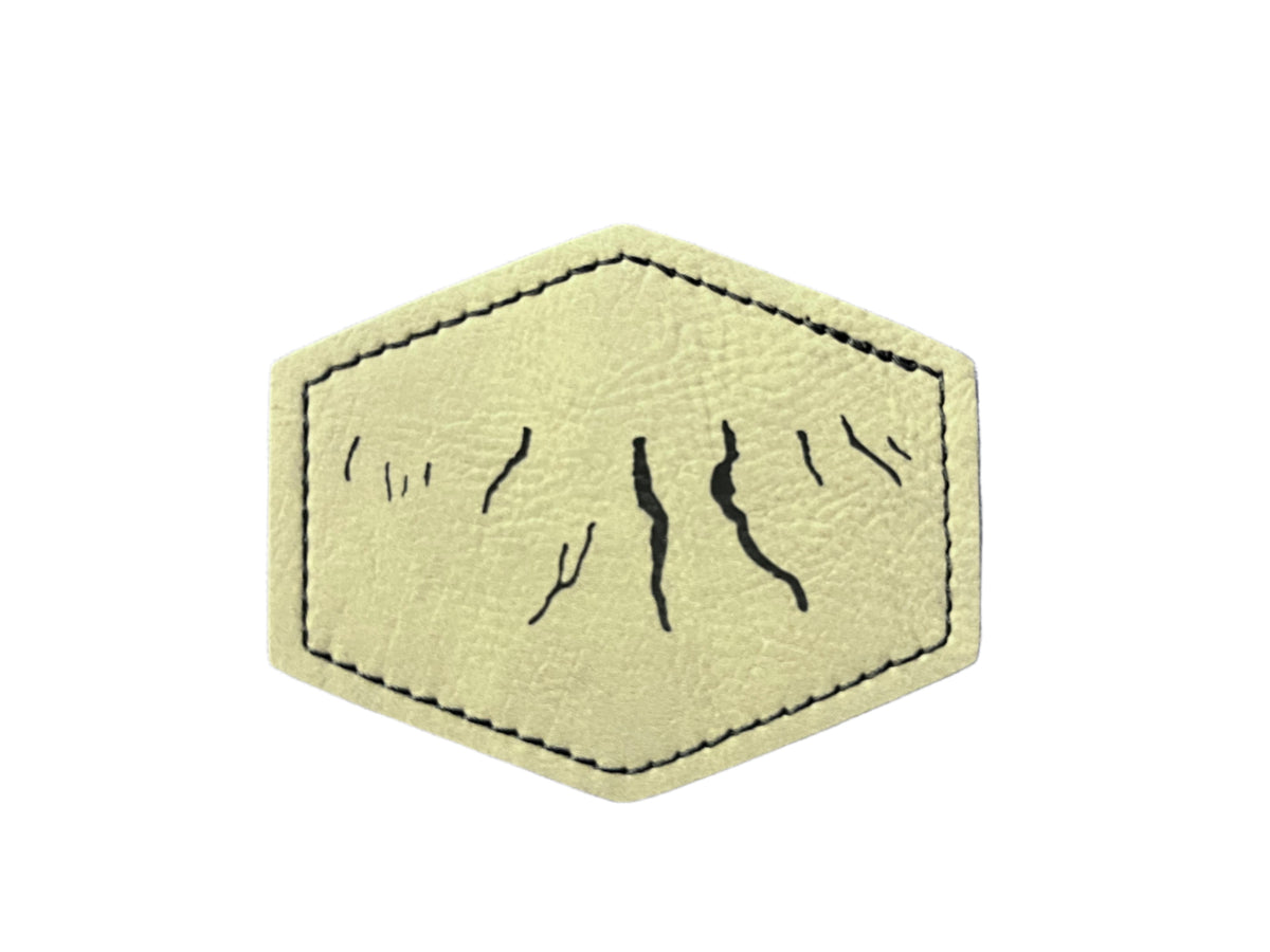 Finger Lakes Faux Leather Patch