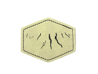 Finger Lakes Faux Leather Patch