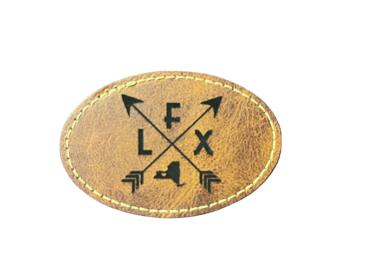 Finger Lakes Faux Leather Patch