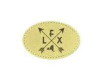 Finger Lakes Faux Leather Patch