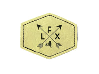 Finger Lakes Faux Leather Patch