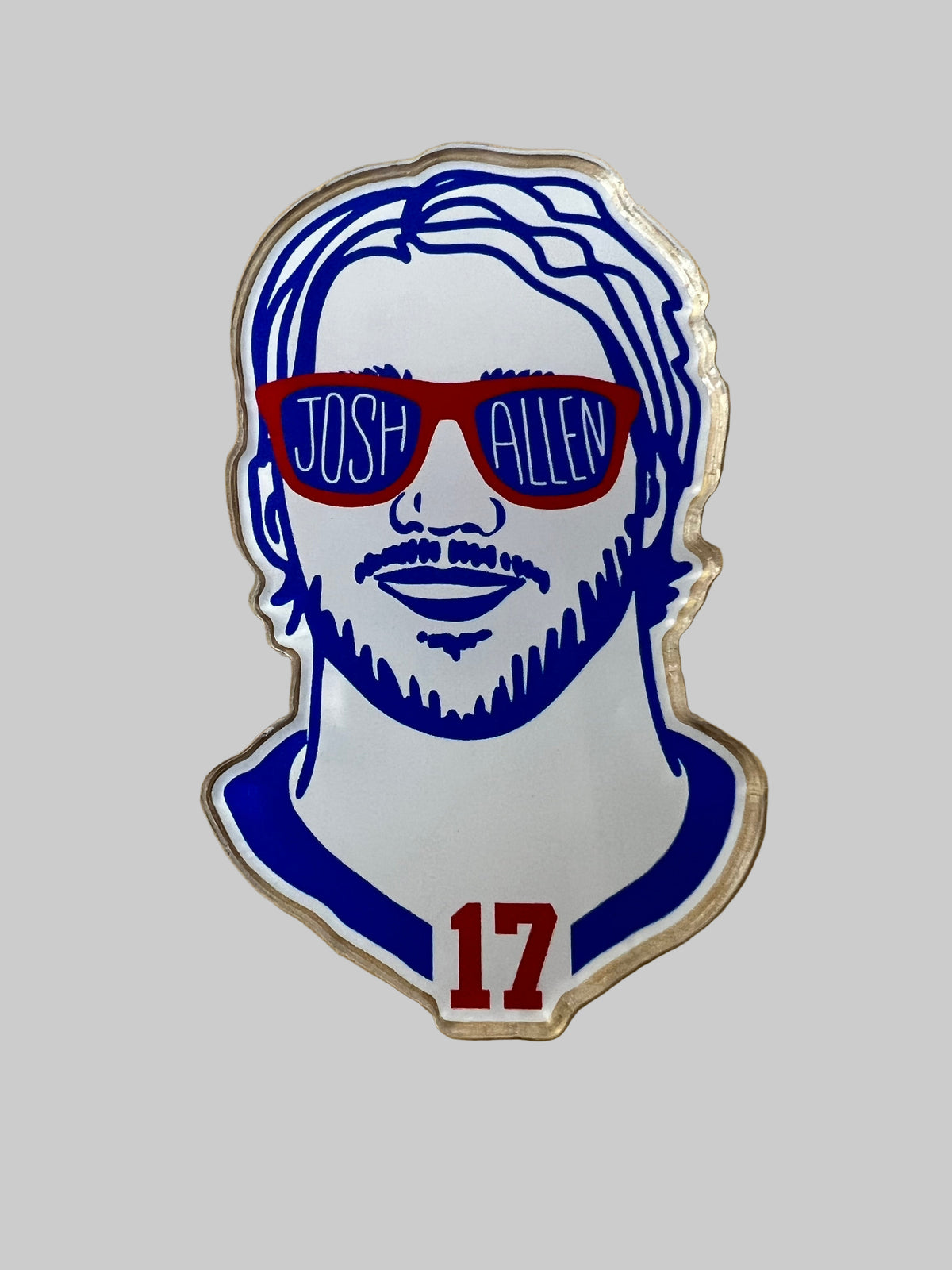 Josh Allen Acrylic Magnet
