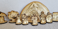 D&D Inspired Paintable Wooden Figures (To Go)