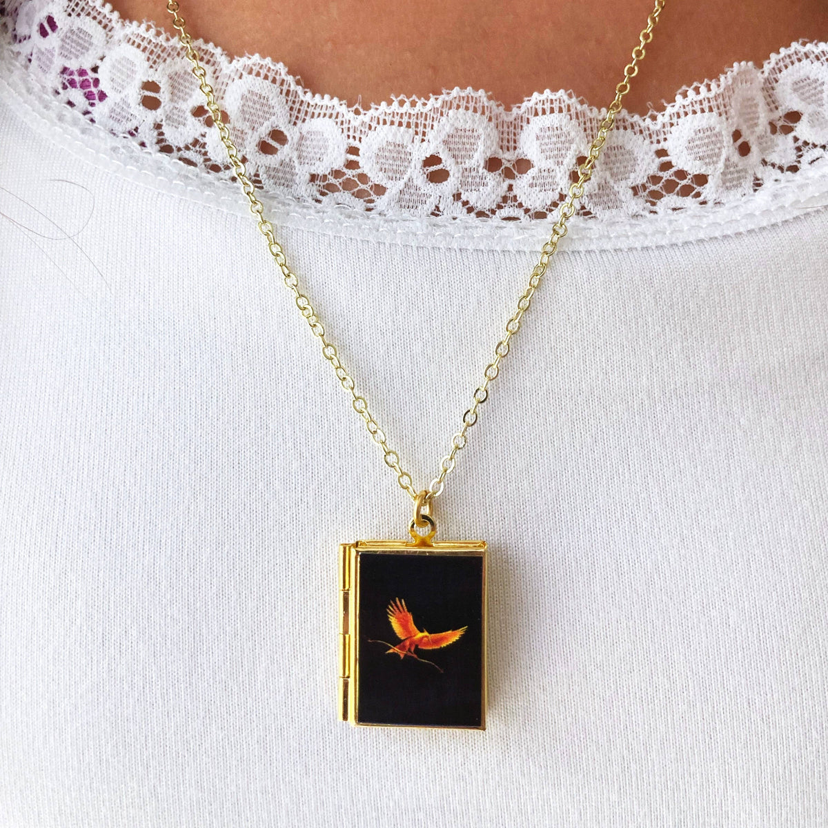 Book Locket Hunger Games