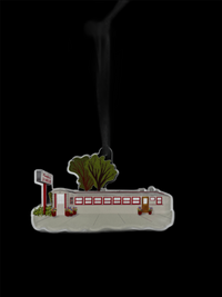 Keuka Lake Penn Yan Diner Ornament or Suncatcher