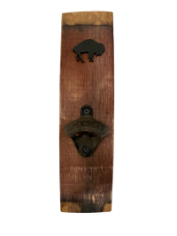 Buffalo Wine Barrel Stave Bottle Opener