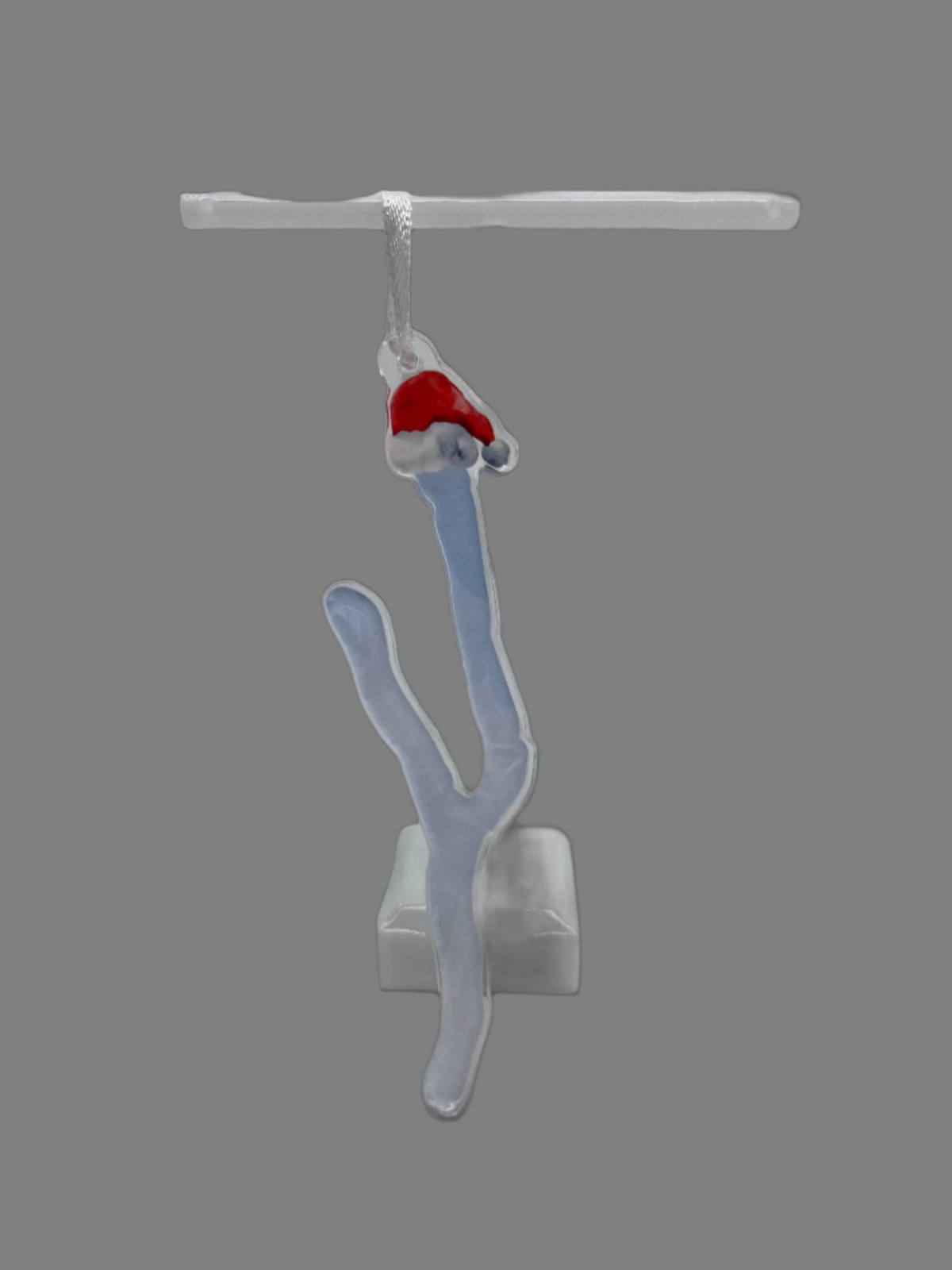 Keuka Lake Santa Ornament