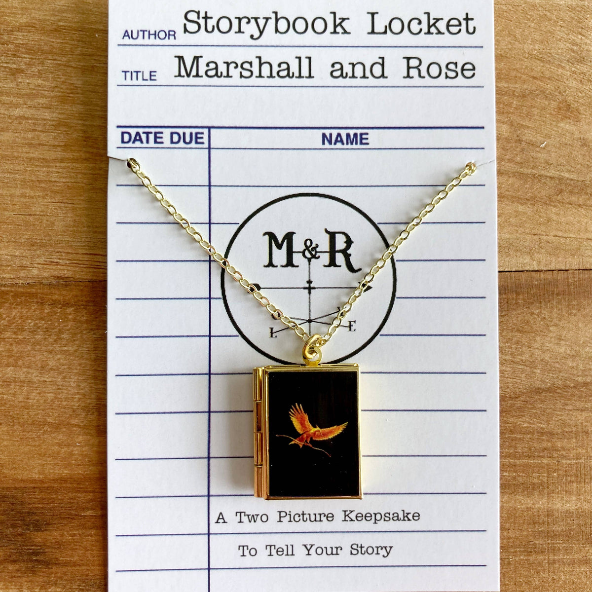 Book Locket Hunger Games