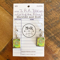 Earrings Book Locket The Lord of the Rings - Forest