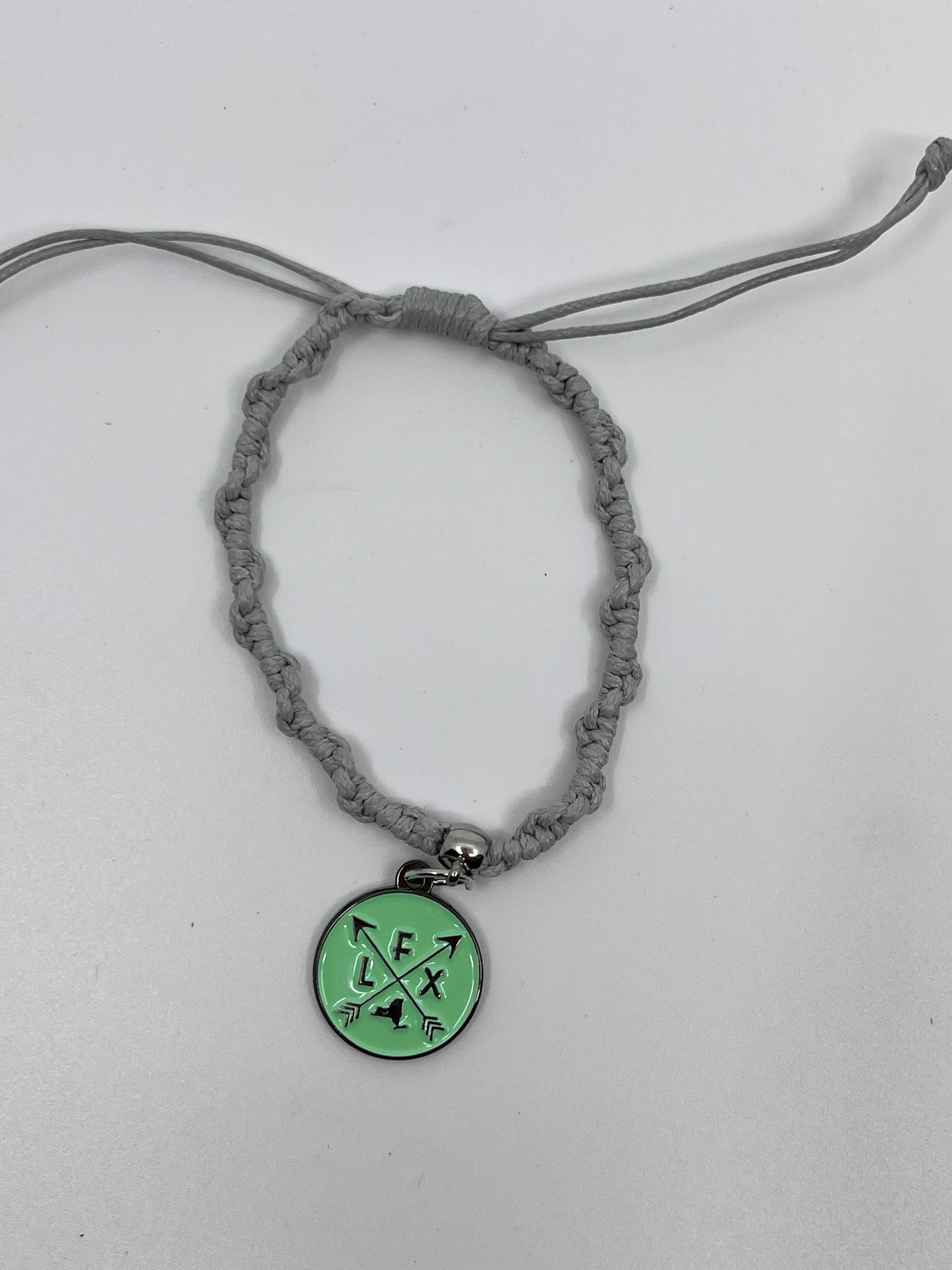 FLX Arrow String Bracelet with Charm