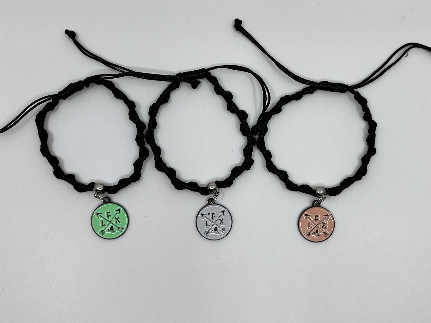 FLX Arrow String Bracelet with Charm