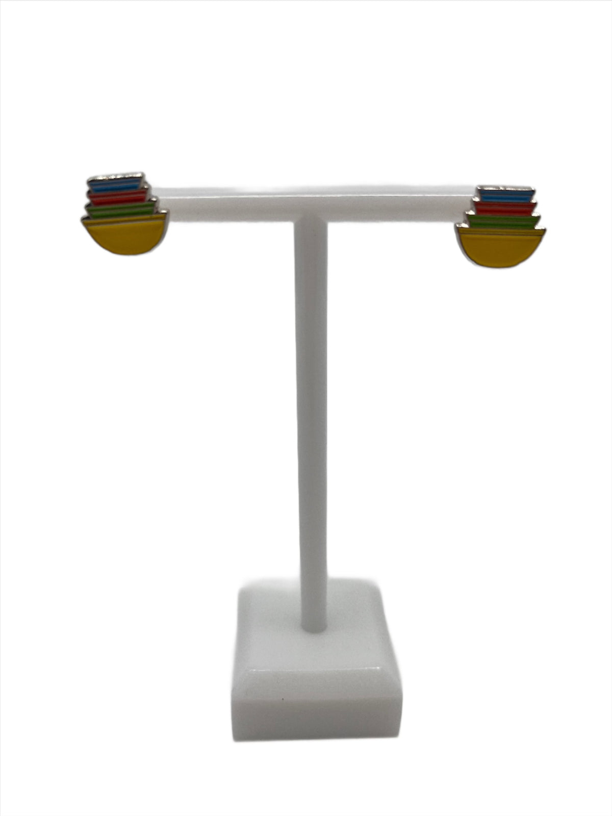 Classic Pyrex Bowl Stud Earrings