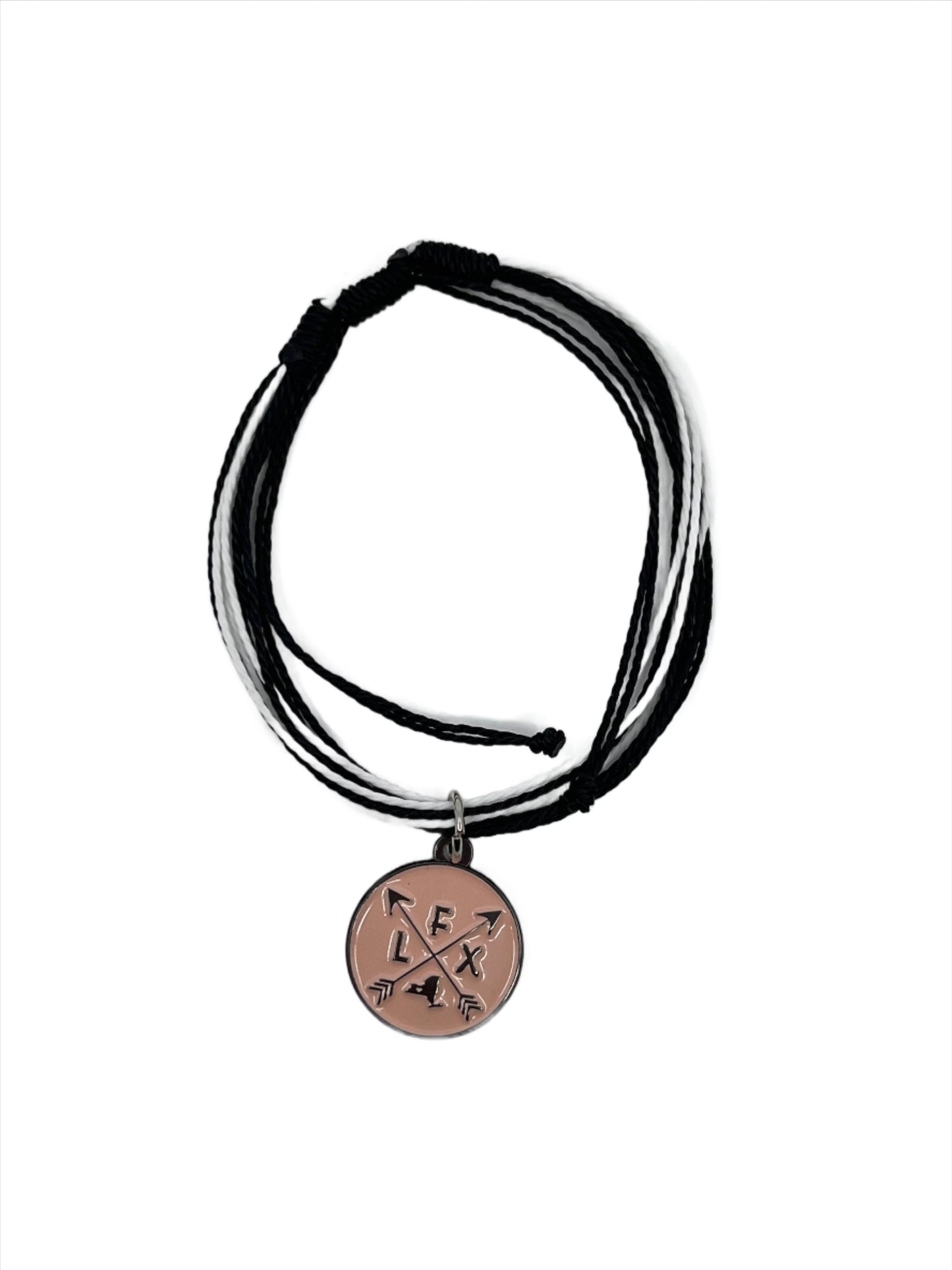 FLX Arrow String Bracelet with Charm