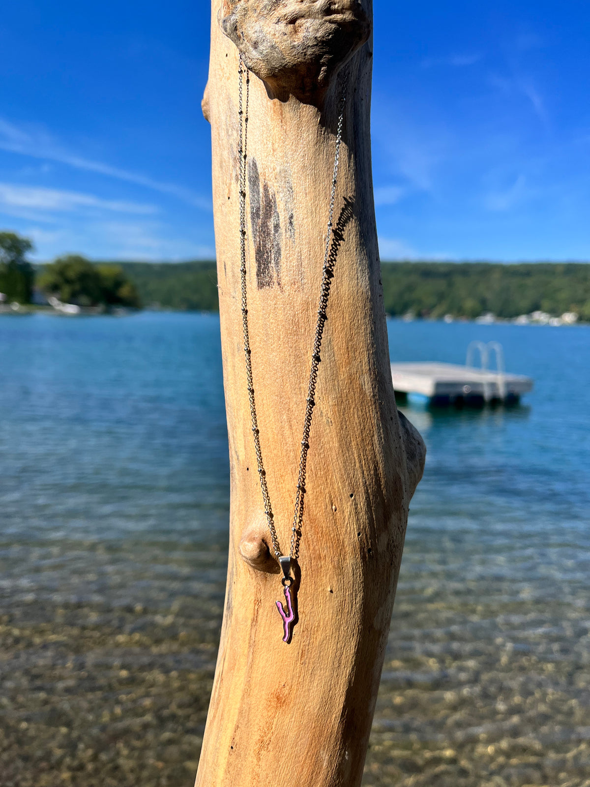 Keuka Charm Satellite Chain Necklace
