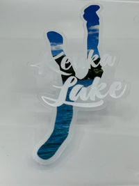 Extra Large 7" Keuka Car Sticker