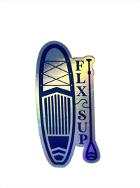 FLX SUP Holographic Vinyl Sticker