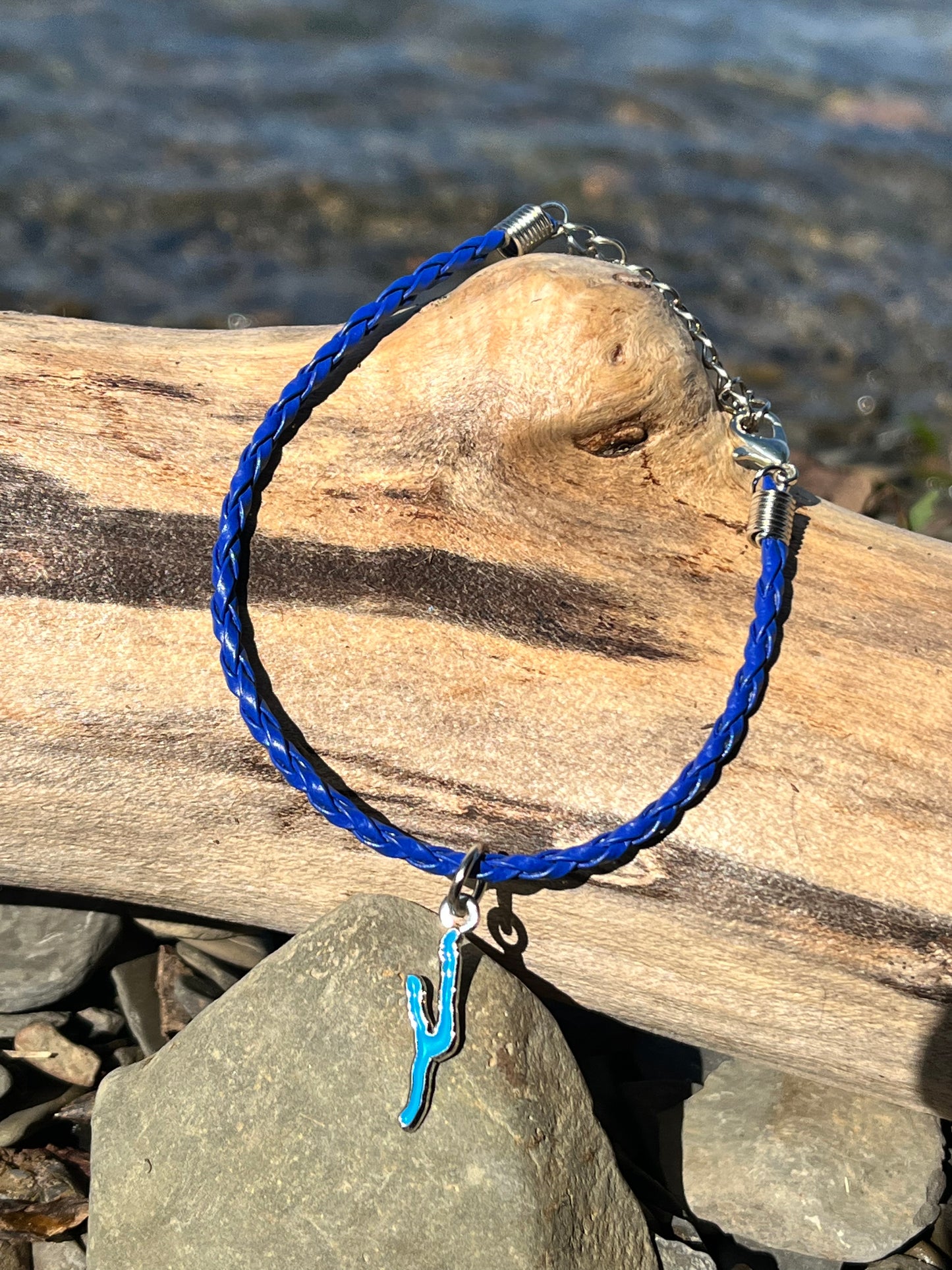 Keuka Braided Faux Leather Bracelet