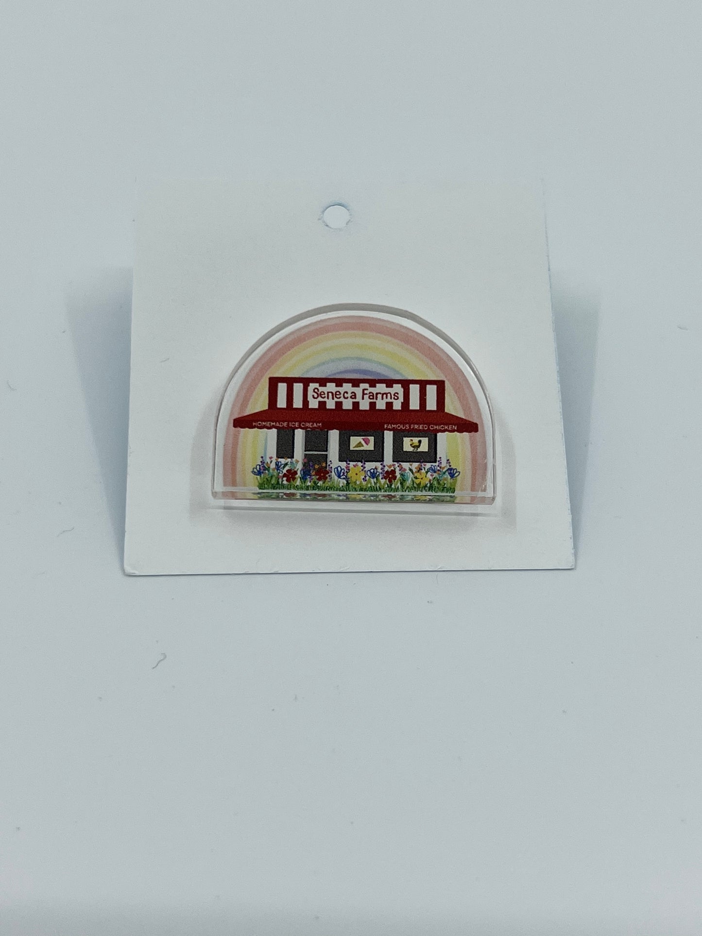 Keuka Lake Seneca Farms Rainbow Pin