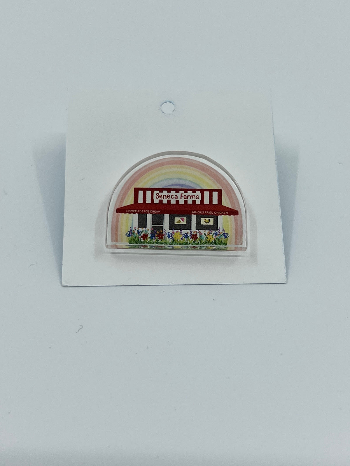 Keuka Lake Seneca Farms Rainbow Pin