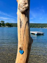 Finger Lakes Charm Satellite Chain Necklace