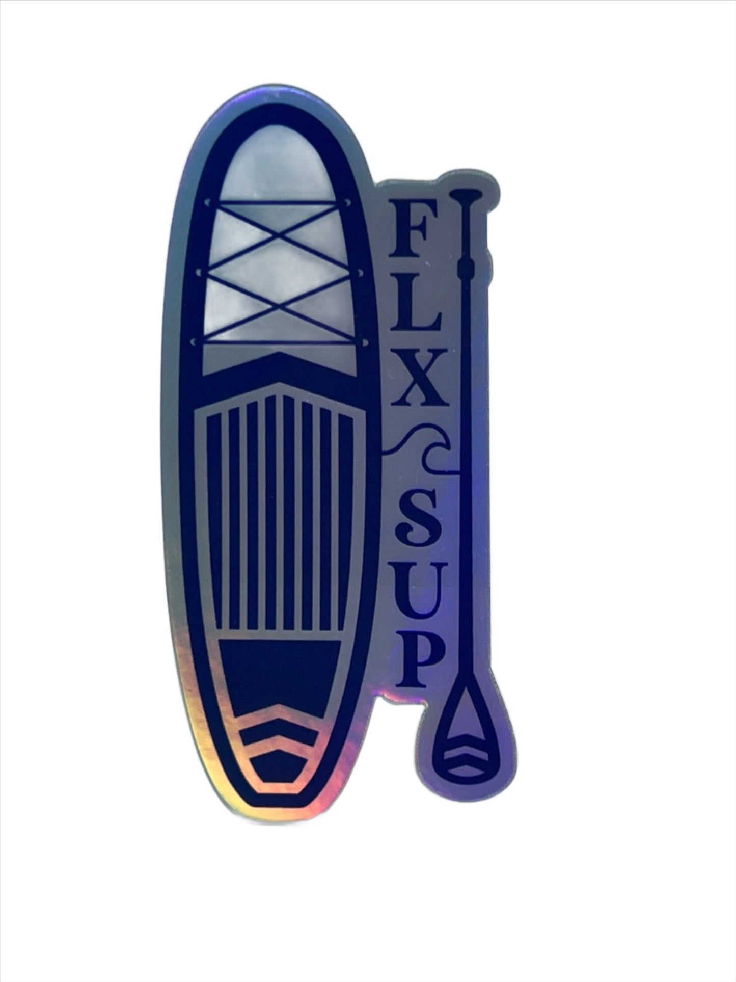 FLX SUP 4" Holographic Vinyl Sticker