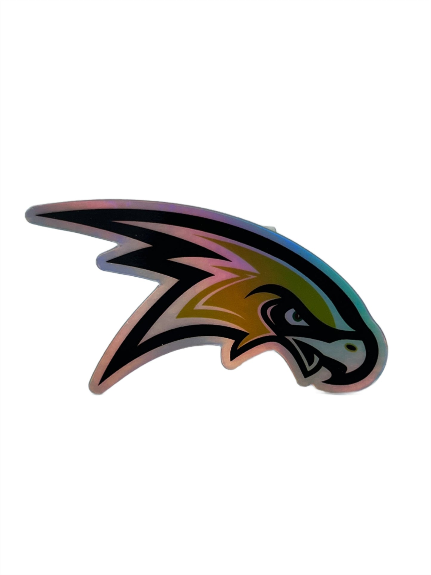 Corning Hawks Holographic Vinyl Sticker