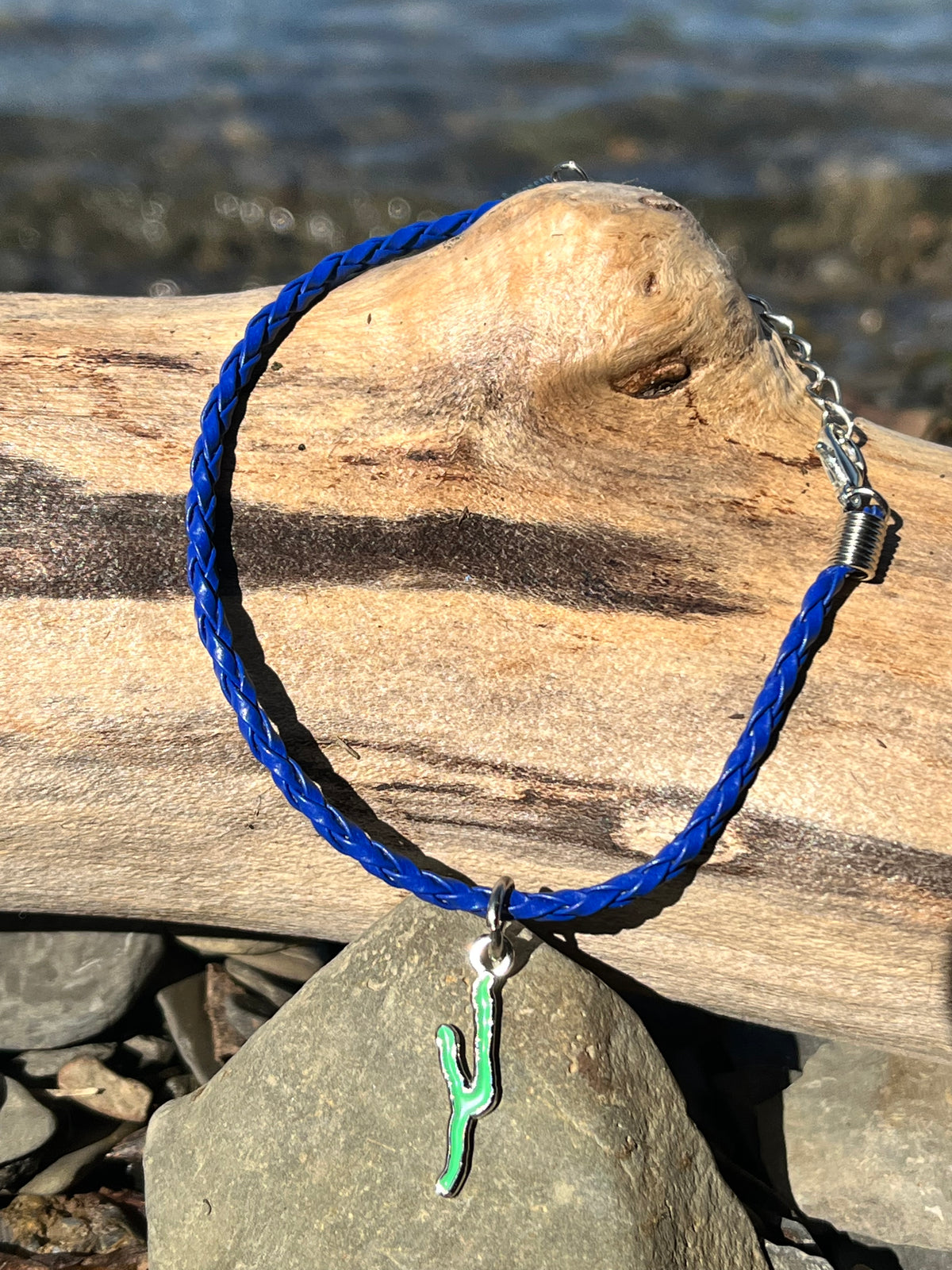 Keuka Braided Faux Leather Bracelet