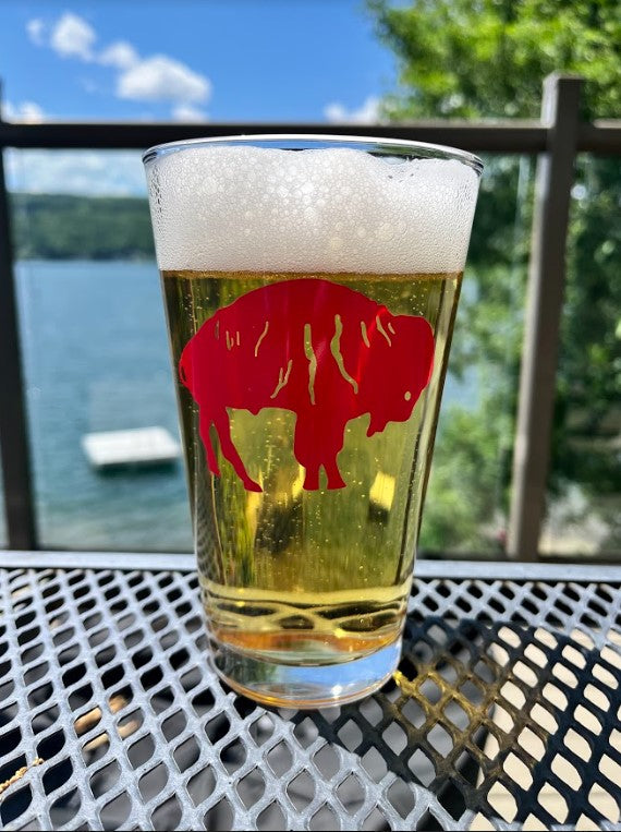 Buffalo Finger Lakes Pint Glass