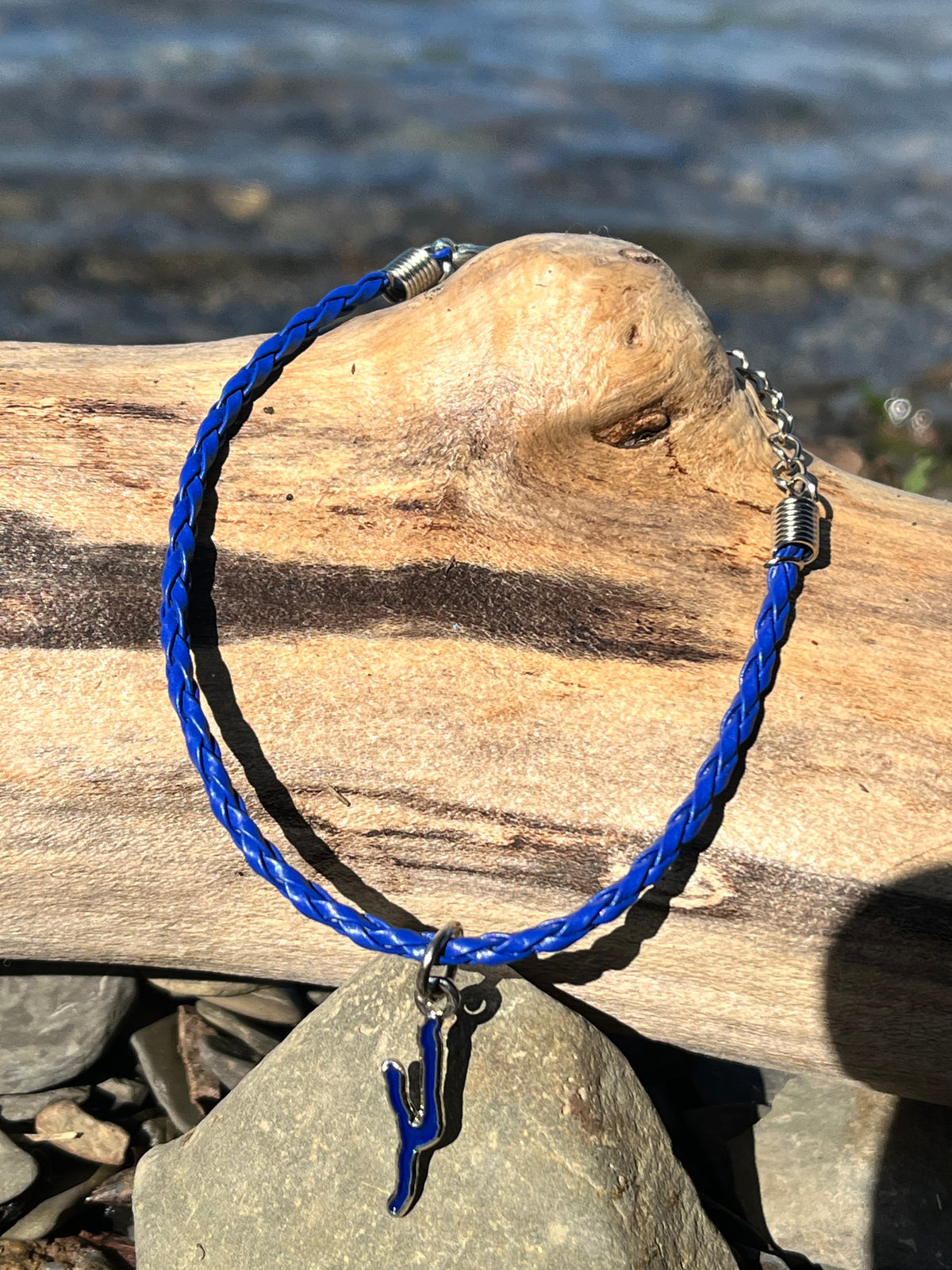 Keuka Braided Faux Leather Bracelet