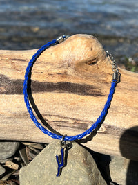 Keuka Braided Faux Leather Bracelet