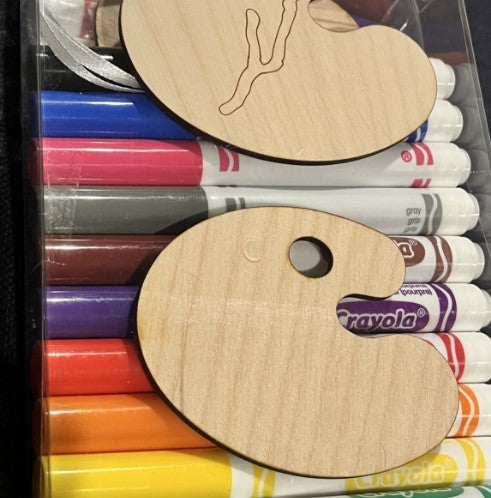 DIY Keuka Palette Ornaments