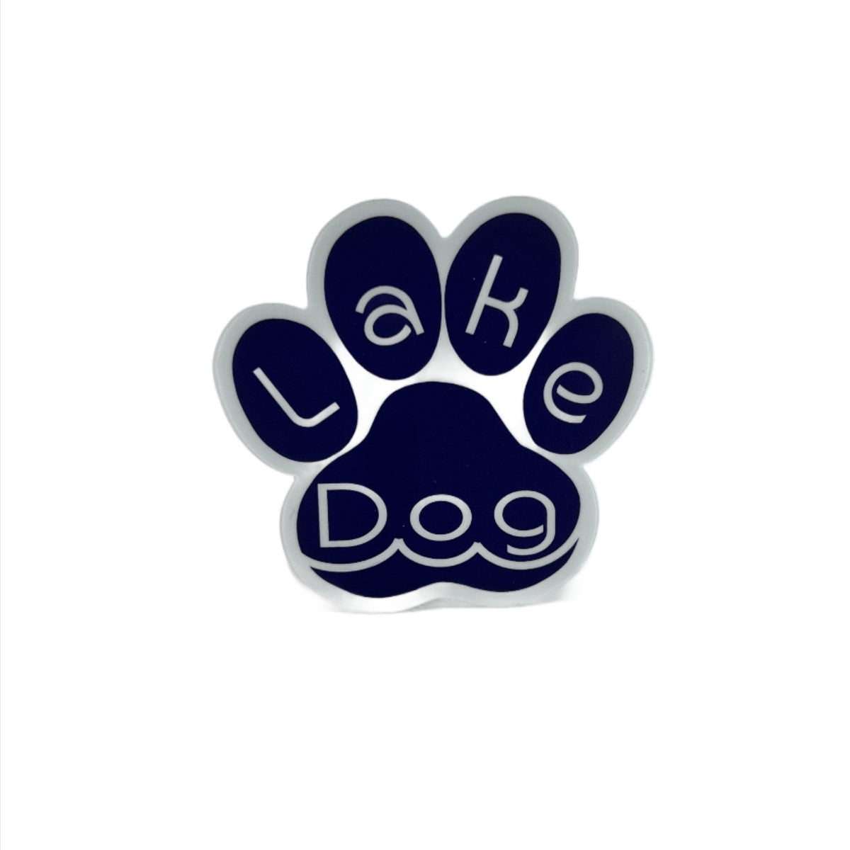 Lake Dog Sticker