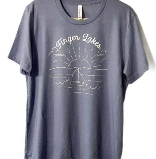 Finger Lakes Monoline Super-Soft Tee