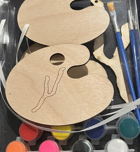 DIY Keuka Palette Ornaments