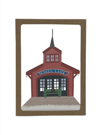 Seneca Lake Watkins Glen Pier Greeting Card Boxed Set of 8