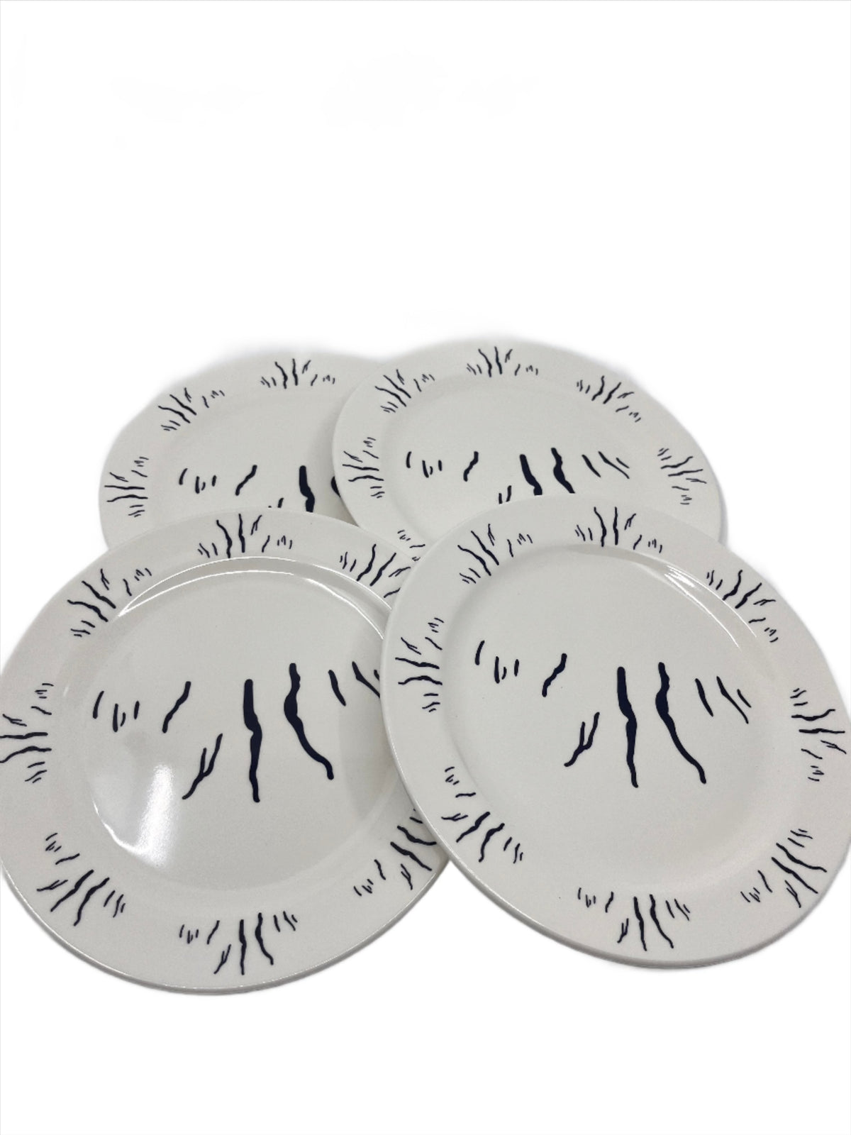 Finger Lakes Melamine Salad/Appetizer Plate Set