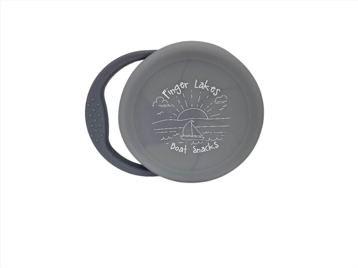 Finger Lakes Boat Snacks Silicone Snack Cup