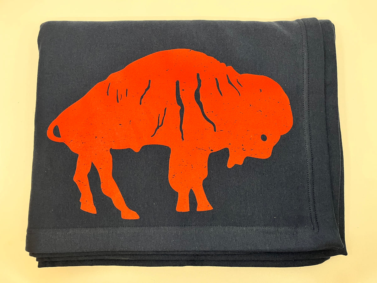 Let's Go Buffalo Classic Jersey Blanket