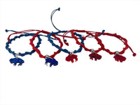 Let's Go Buffalo Twist Bracelet