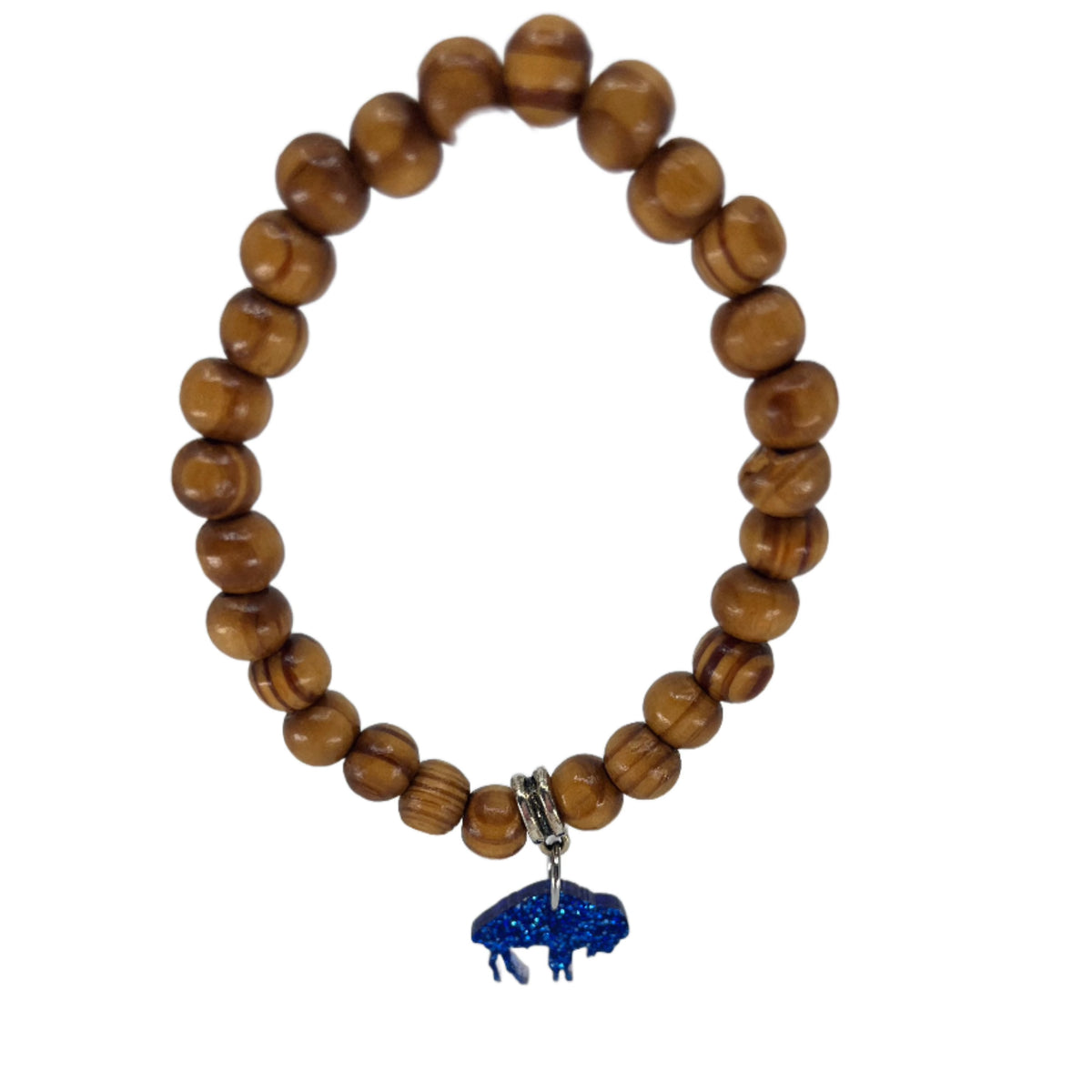 Let's Go Buffalo Wood Bracelet Bracelet
