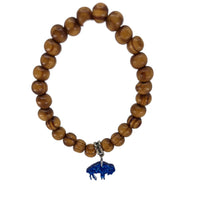 Let's Go Buffalo Wood Bracelet Bracelet