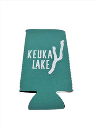 Keuka Lake Neoprene Can Cooler - Tall & Slim